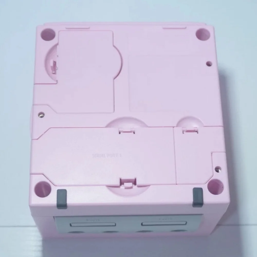 Pastel Pink Nintendo GameCube Console DOL-101 (USA) with Pink LED & Controller